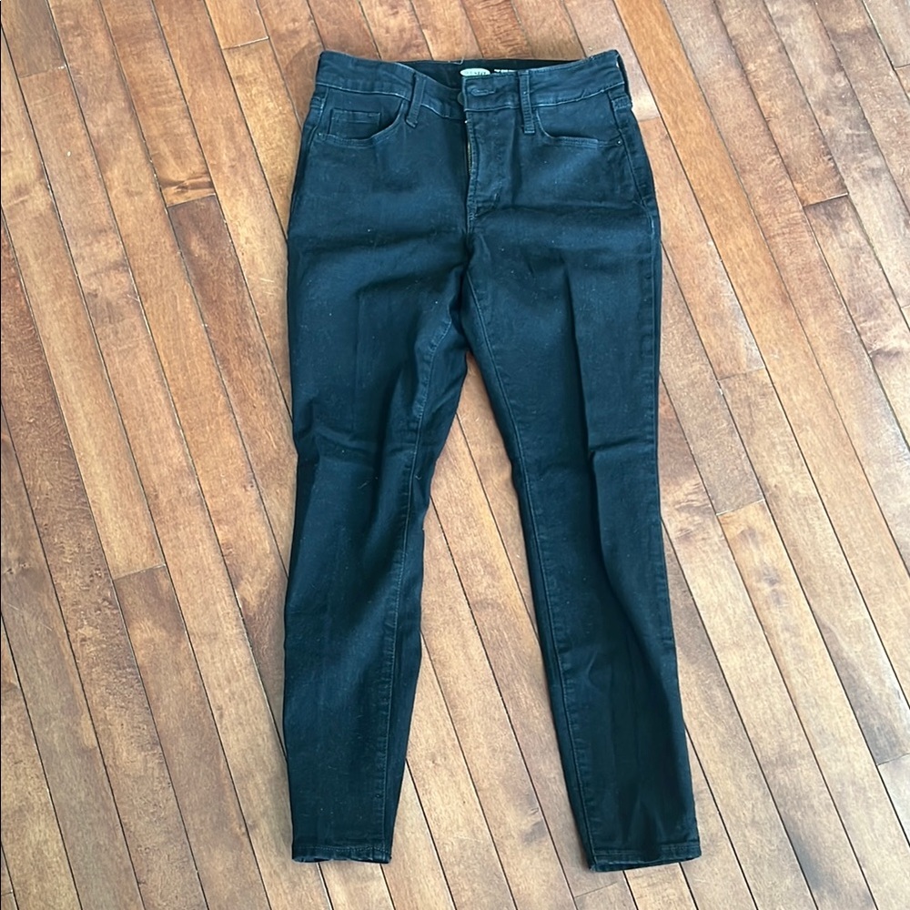 Old Navy High Rise Black Skinny Jeans for  Petite Women